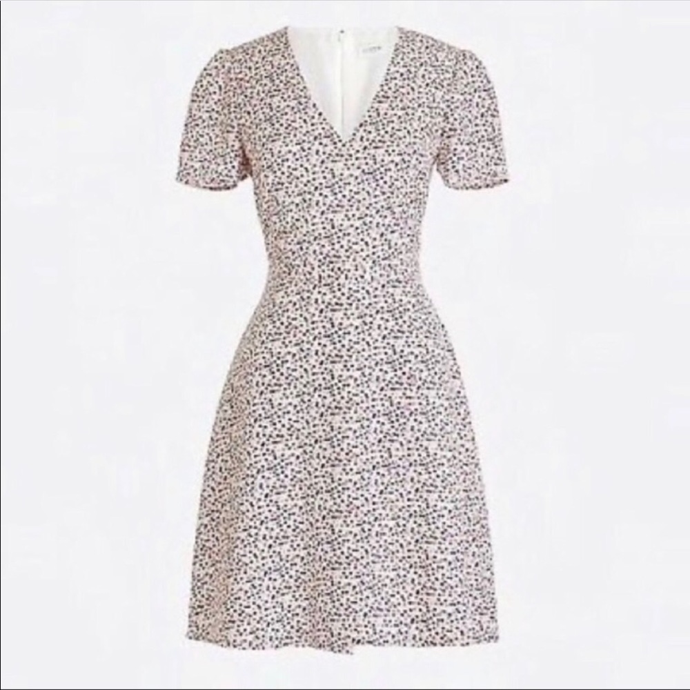 NWOT JCREW floral print multicolor wrap dress 10